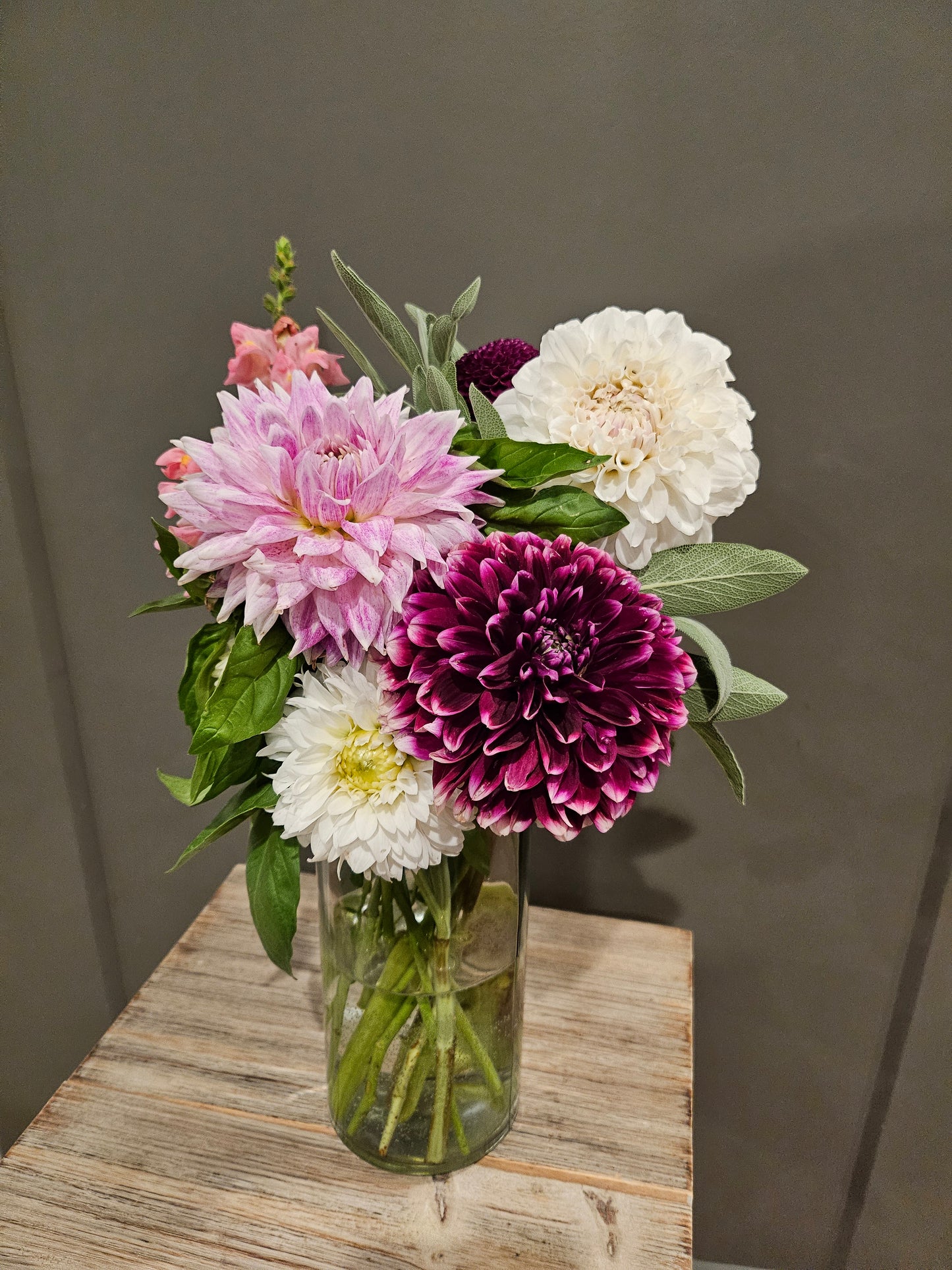 Dahlia Flower Arrangement- Small